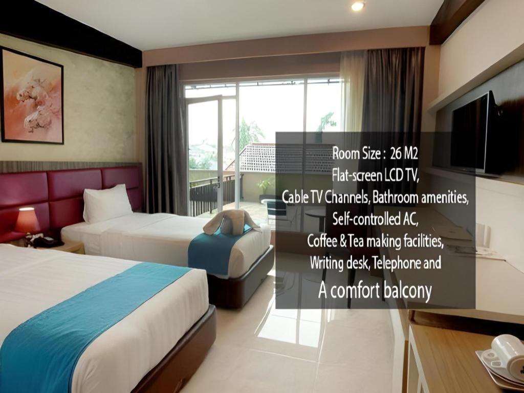 Asoka Luxury Hotel Bandar Lampung Exterior foto